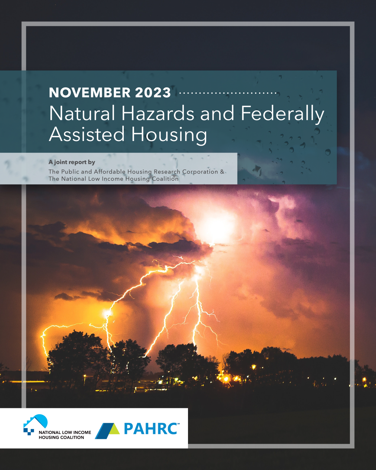 report cover november 2023 natural hazards report