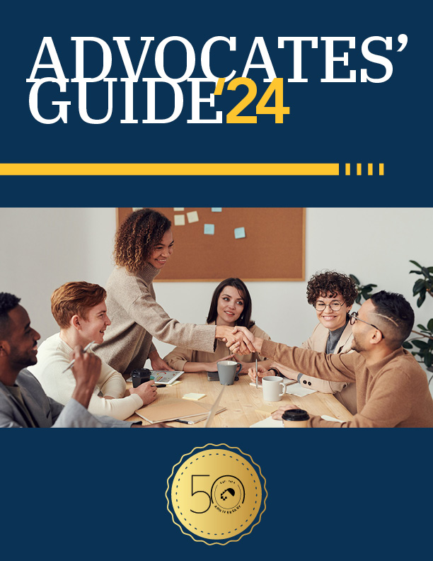 2024 Advocates' Guide cover